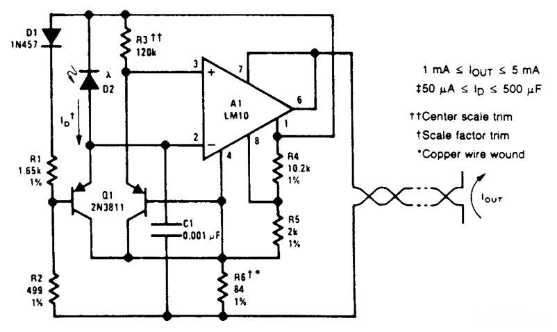 光电二极管转换器\/ TRA 发送器