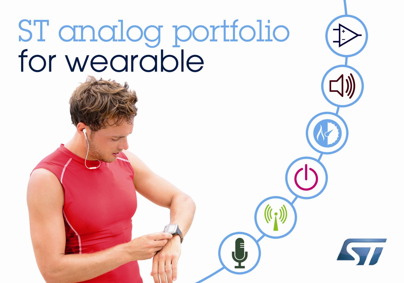 意法半导体打造穿戴式技术产品组合,巩固市场