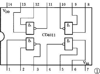 门电路及其应用-与非门-CD4011_电路图-华强电子网