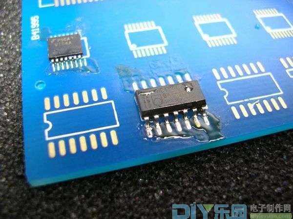 贴片元件焊接教程-图解_电子设计应用_电子设