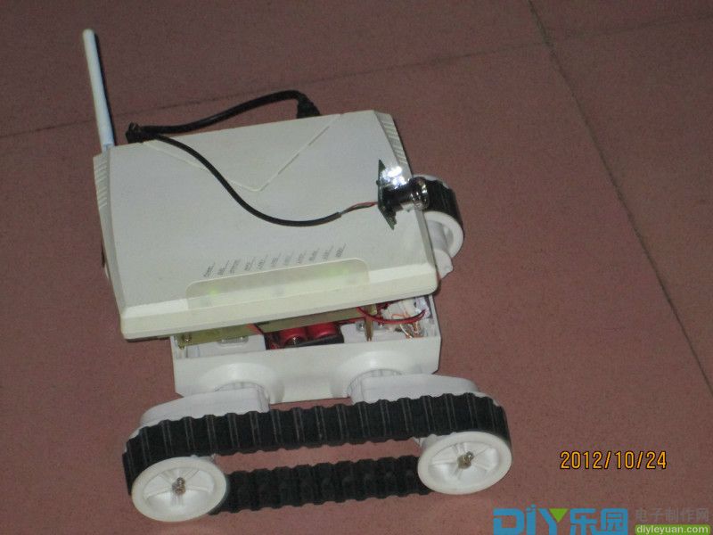 自己制作的wifi小车