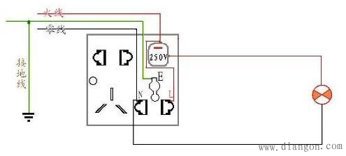 开关接线图_单控开关接线图实物图_带插座开关接线图实物图 -解决方案_接线图分享 开关接线图_单控开关接线图实物图_带插座开关接线图实物图 -解决方案