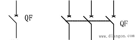 低压断路器符号及图形_低压电容器符号_低压刀开关符号