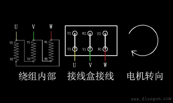 电机星角启动电路图_星三角启动原理图_星角启动实物接线图 -解决方案_接线图分享 电机星角启动电路图_星三角启动原理图_星角启动实物接线图 -解决方案