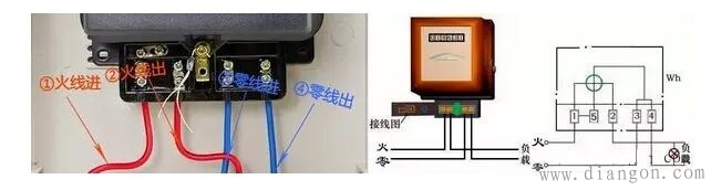 单相电表与三相四线电表接线区别 -解决方案-华强电子_接线图分享 单相电表与三相四线电表接线区别 -解决方案-华强电子