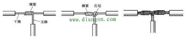 电线t型连接方式接线方法图解 -解决方案-华强电子网