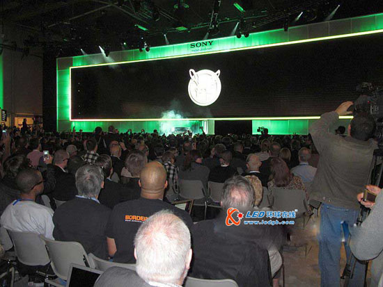 索尼的&ldquo;3D LED墙&rdquo;关注度打满分