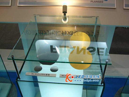 攀时日本展出用于替换LED晶圆基板的Mo基板等