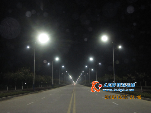 史福特901路灯点亮西安杨凌示范区