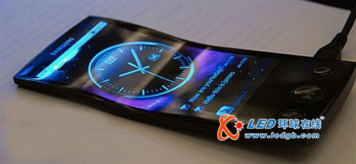 可弯曲变形奇特AMOLED屏幕设计