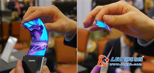 可弯曲变形奇特AMOLED屏幕设计