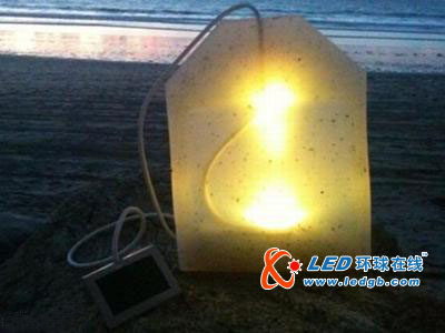 太阳能茶包LED纸灯