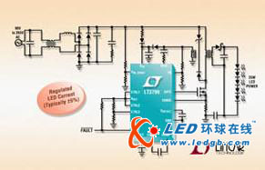 Linear新LED控制器 可TRIAC调光且不需光隔离器