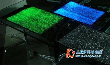 新型LED桌布 将餐桌打造成灿烂星空模样