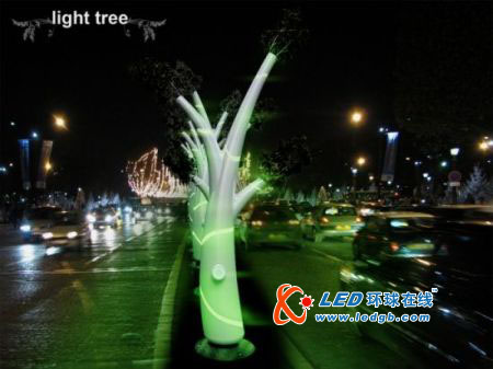 概念发光树 新型照明系统概念工业设计