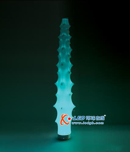 光怪陆离的变色LED膜灯