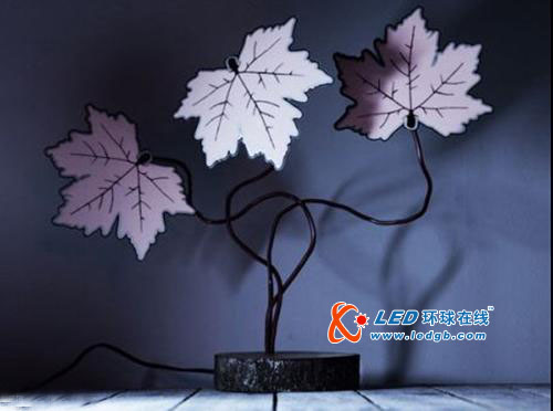永不凋零的LED叶子灯