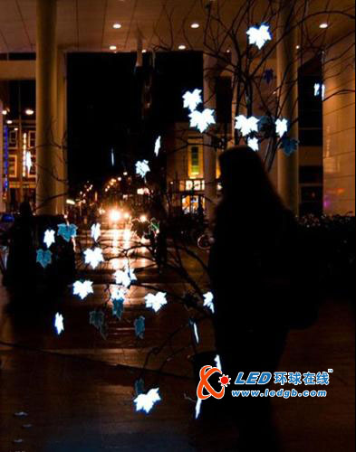 永不凋零的LED叶子灯