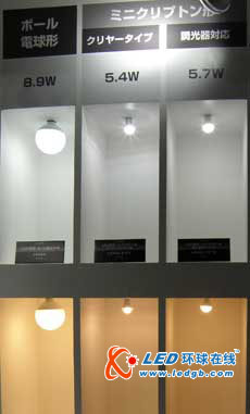 大配光角度的LED灯泡亮相Lighting Fair 2011 