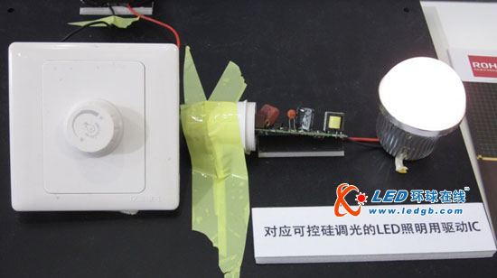 罗姆展出结温可达250℃的功率模块和适用各种调光的LED照明驱动IC