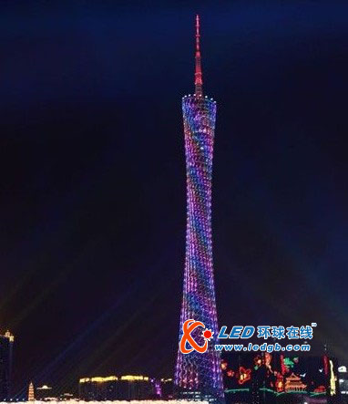 Philips Lumileds Press:LUXOEN LEDs 辉耀广州塔