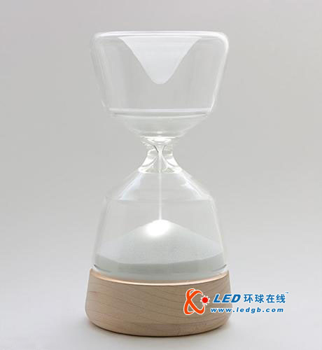 引导优质睡眠的沙漏LED小夜灯