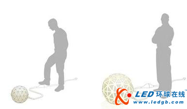 越大越亮的气球LED灯饰