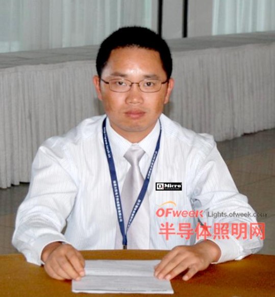凹凸科技中国区技术支持总监李友玲先生