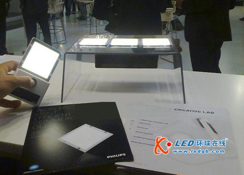 飞利浦推出世界最高效率OLED照明面板