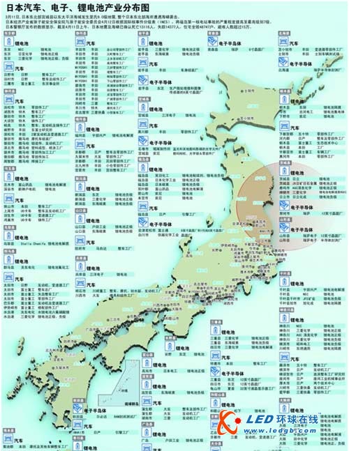 日本强震 半导体产业“受灾路线”