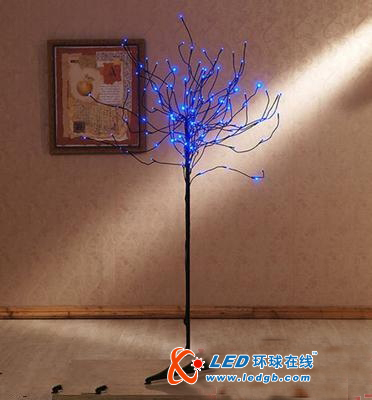 夜放花千树：LED发光景观树花卉