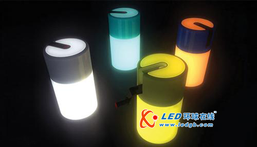 手摇灯LED发光罐