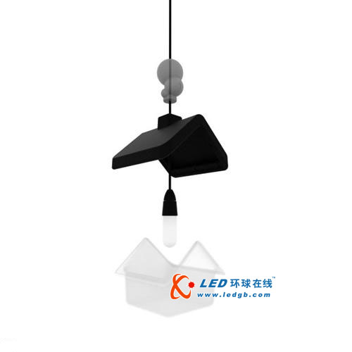 发光的房子LED吊灯