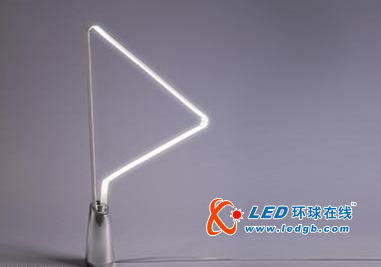 空中翻折变形的LED灯条台灯