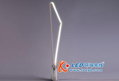 空中翻折变形的LED灯条台灯