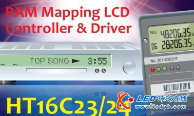 盛群推整合了LED驱动和按键扫描的功能HT16K33驱动IC