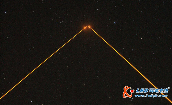 世界最大望远镜首次成功发射激光