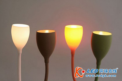 红酒杯形夹子LED灯 