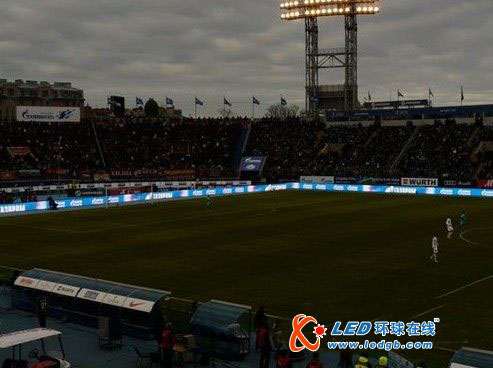 艾比森光电成功登陆俄罗斯LED足球场屏市场