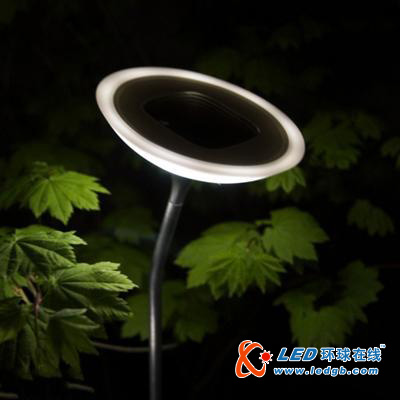 太阳能环形光晕LED景观灯