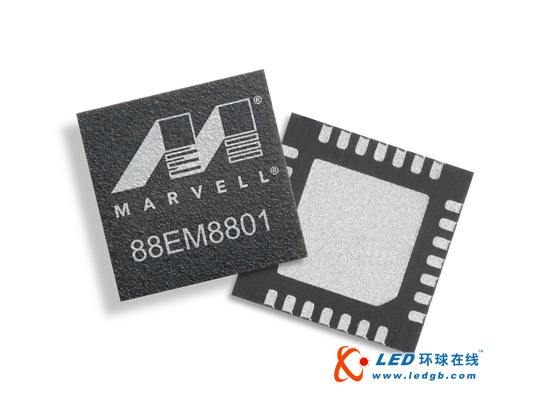 Marvell推出业界首款单芯片双通道可调光LED照明驱动芯片