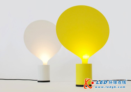 温馨的LED气球桌灯