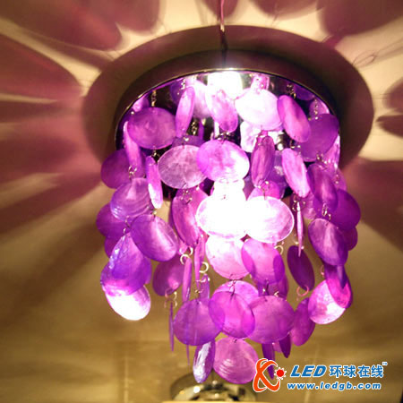 闪炫贝壳灯 居家体验海边风情