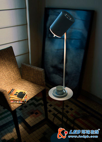 雕刻时光 非常实用的托架落地灯