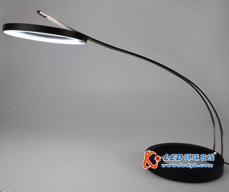 滑动的磁力悬浮LED台灯