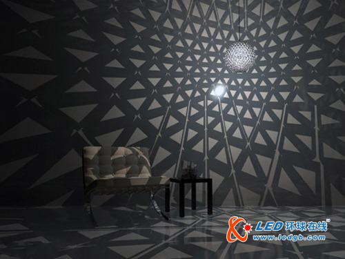 手工折纸镂空球形LED吊灯