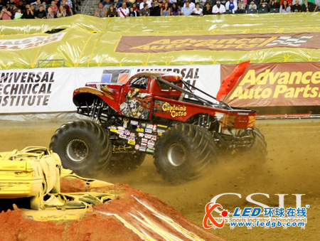 中国体育场馆运营或将引进新项目 怪物卡车总动员