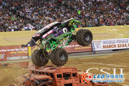 中国体育场馆运营或将引进新项目 怪物卡车总动员