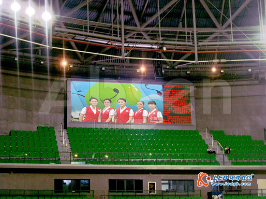 为大运添光彩 艾比森LED显示屏点亮篮球分会场