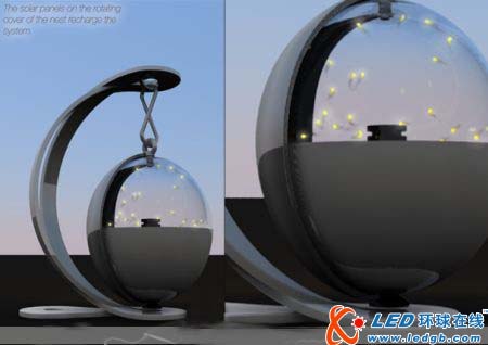 浪漫的萤火虫灯 效果十分有趣(组图)